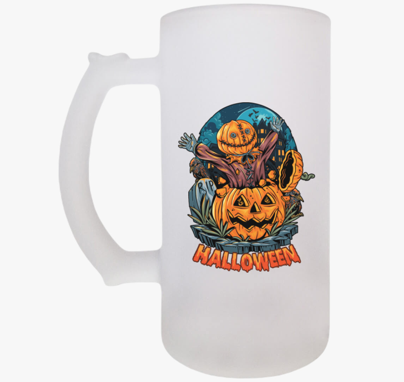 Tökfej halloweeni söröskorsó