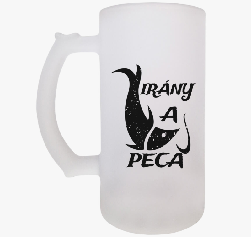 Irány a peca söröskorsó