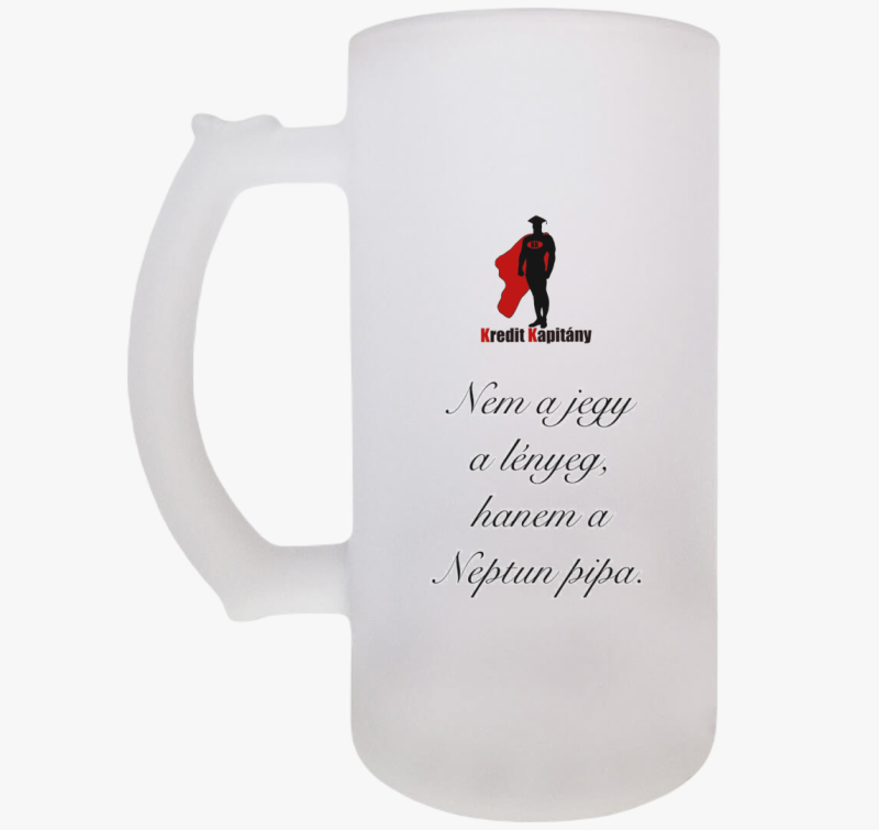 Kredit kapitány féle neptunos söröskorsó
