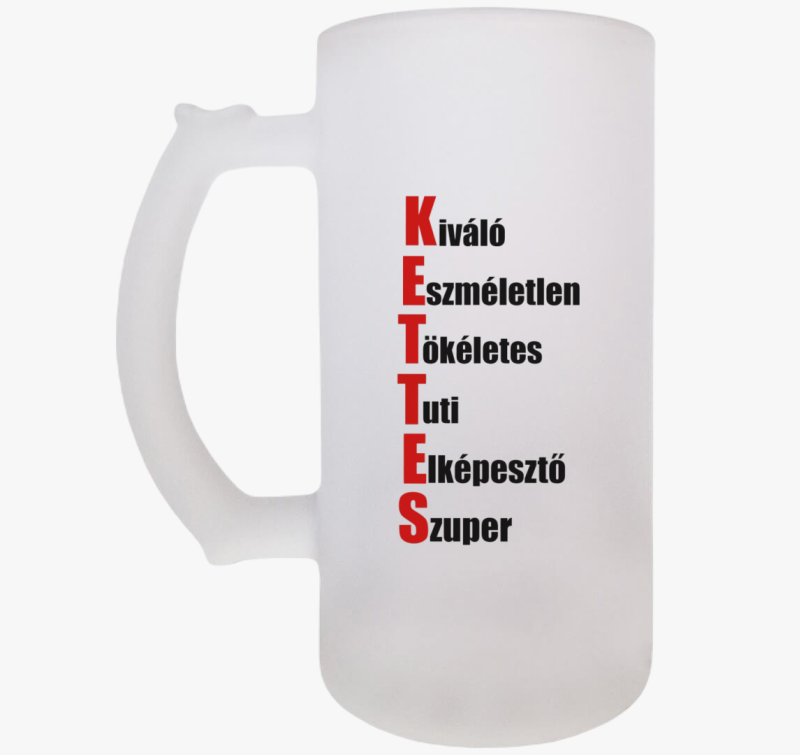 Kredit kapitány kettes söröskorsója