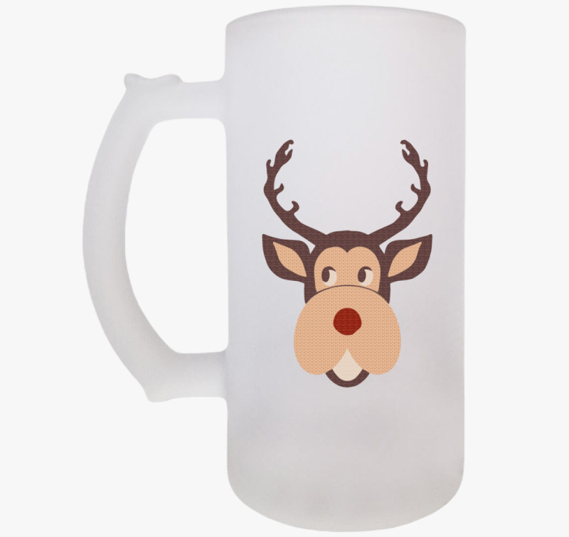 Karácsonyi szarvas söröskorsó (Bridget Jones, Mark Darcy)