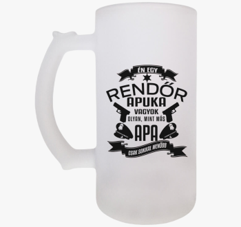Rendőr apuka sörösko