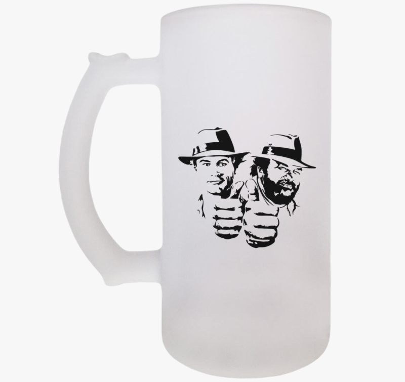 Bud Spencer és Terence Hill söröskorsó