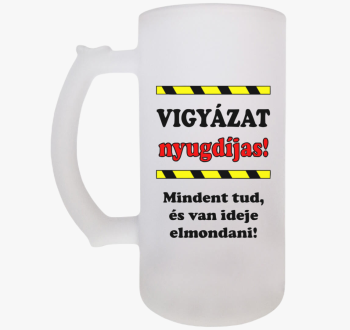 Vigyázat, nyugdíjas ...