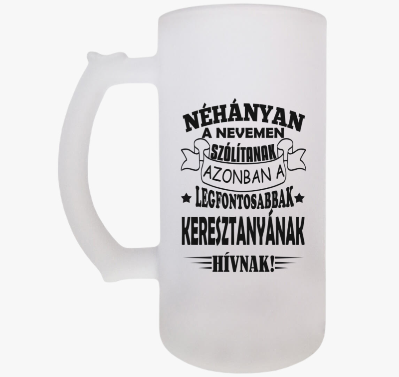 Keresztanyukáknak söröskorsó