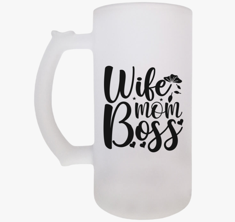 Feleség, Anya, Főnök söröskorsó