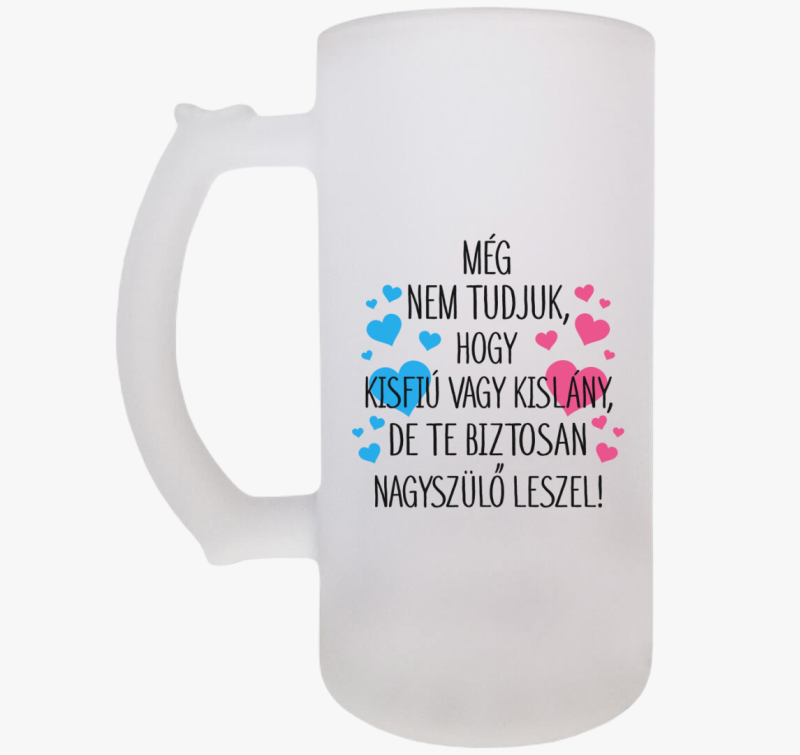 Nagyszülő leszel söröskorsó