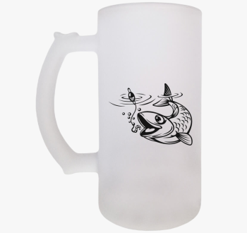 Halacskás söröskorsó