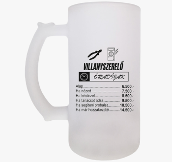 Villanyszerelő óradí...