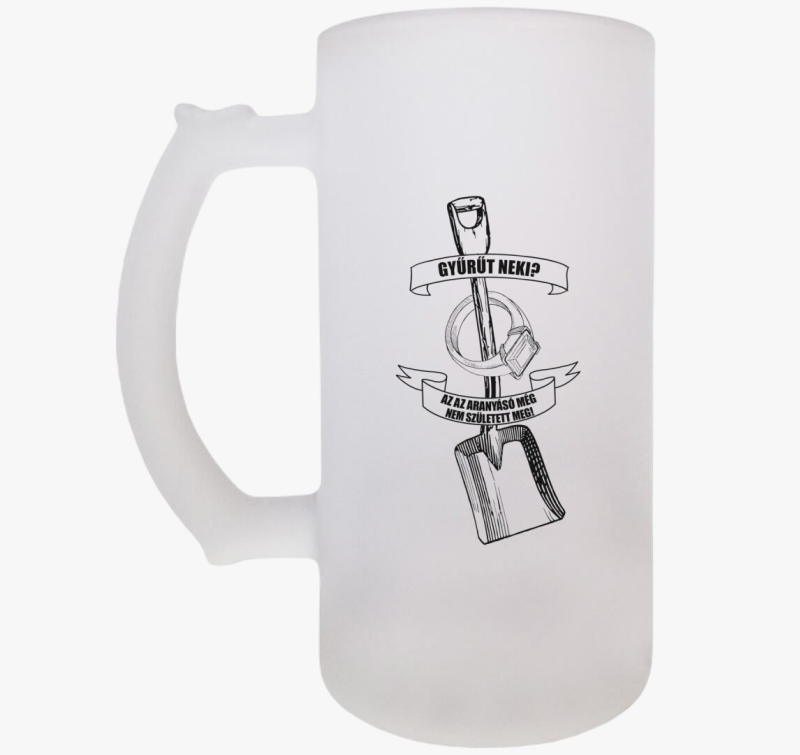 Aranyásó lánybúcsús söröskorsó