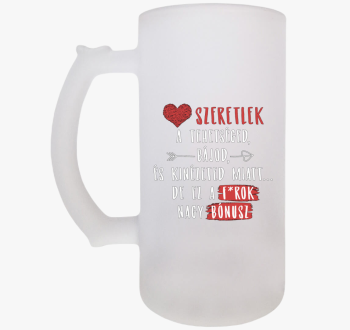 Szeretlek söröskorsó...