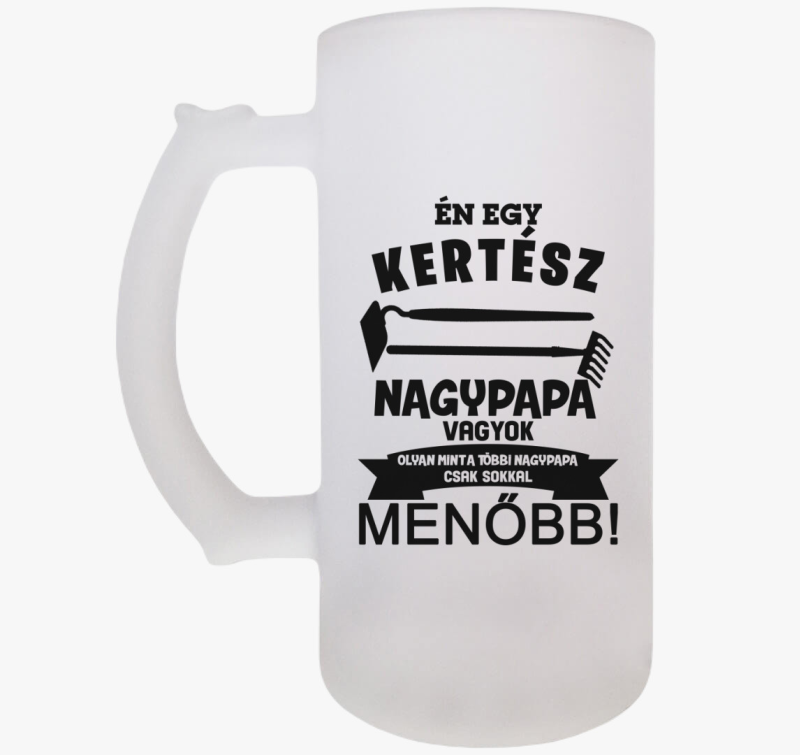 Kertész nagypapa söröskorsó