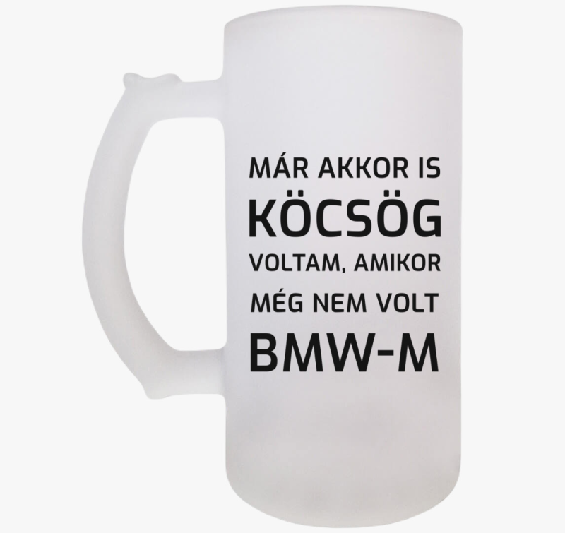 Köcsög BMW-s söröskorsó