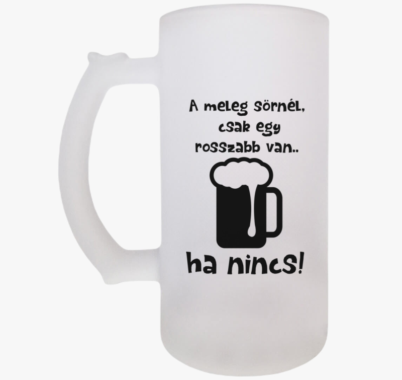 Ha nincs sör söröskorsó