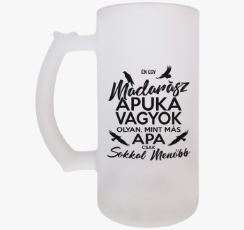 Madarász apuka sörös