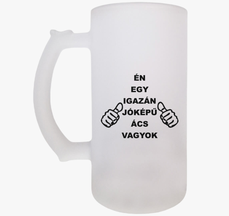 Jóképű ács söröskorsó