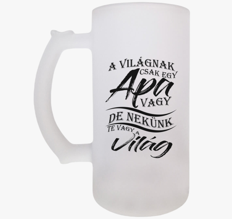 Apa a VILÁG söröskorsó