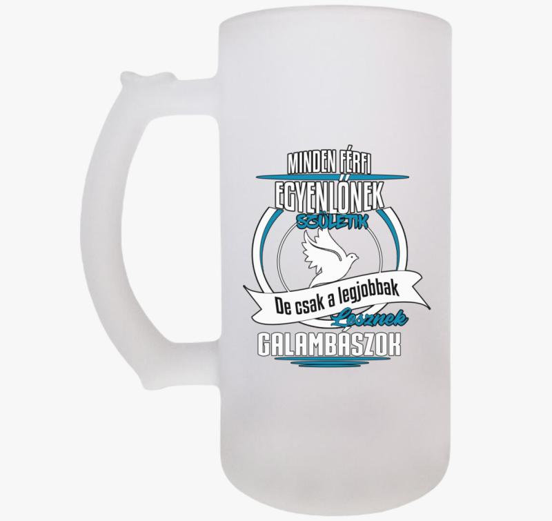 Galambász söröskorsó - Galambászoknak söröskorsó