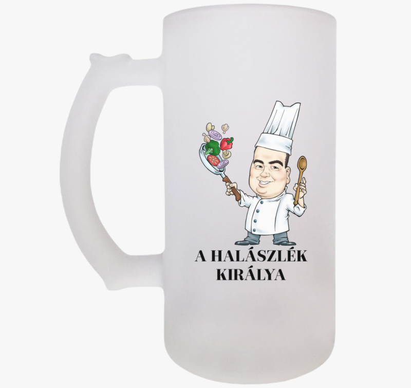 Halászlé (választható szöveg) söröskorsó szakácsoknak
