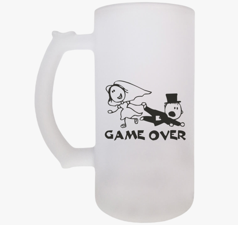 Game Over söröskorsó (női/férfi változatban!)