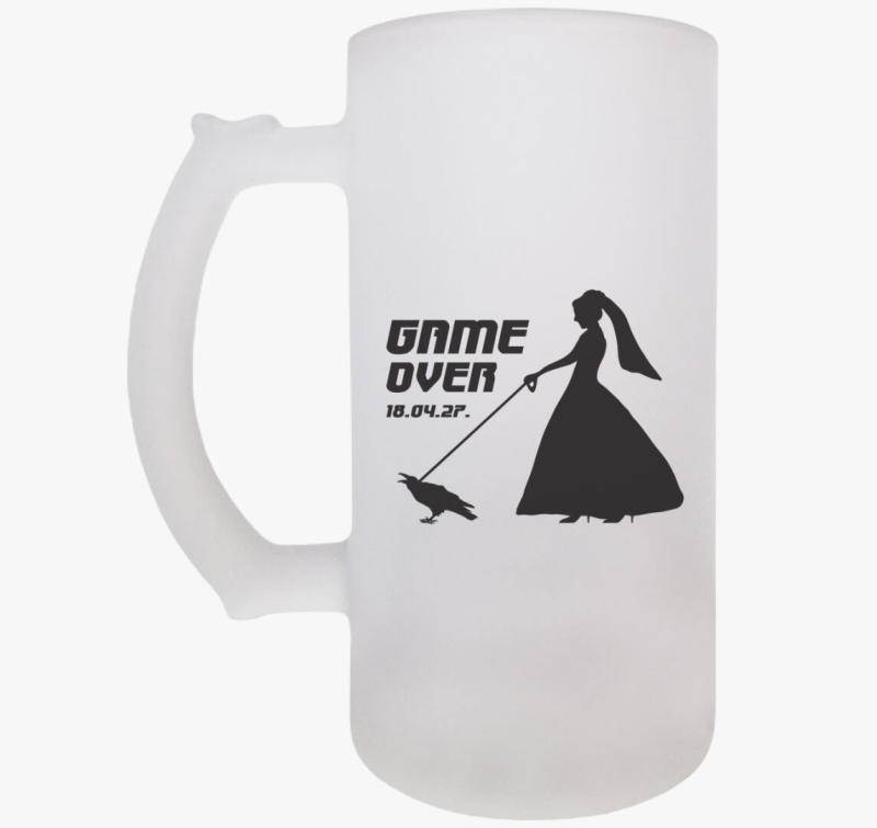 Game Over 2 söröskorsó (női/férfi változatban!)
