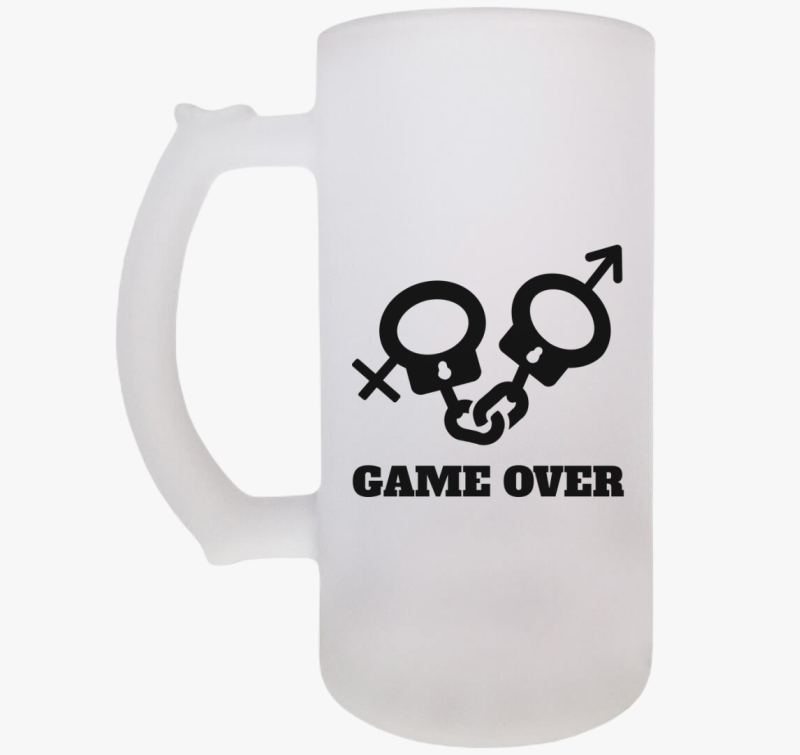 Game Over 3 söröskorsó (női/férfi változatban!)