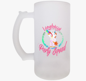 Lánybúcsú csapat sör...