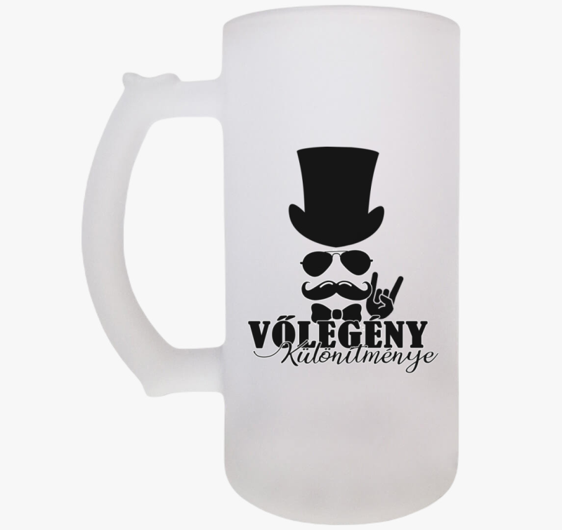 Vőlegény különítmény söröskorsó