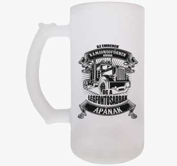 Kamionos apuka sörös