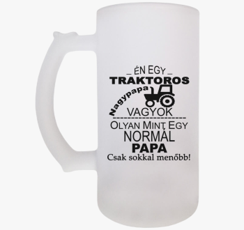 Traktoros papa sörös