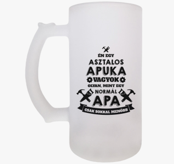 Asztalos apuka sörös