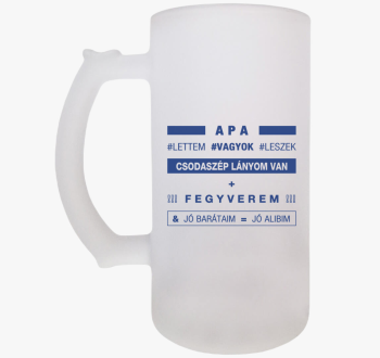 Apa lettem vagyok le...