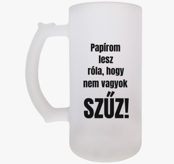 Papírom lesz róla, h...