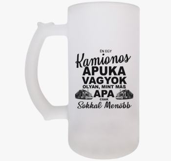 Menő kamionos apuka ...