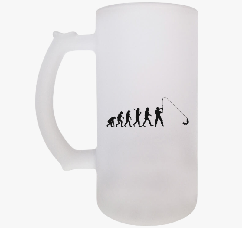 Horgászat evolúció söröskorsó