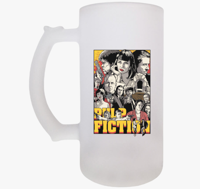 Pulp Fiction - Ponyvaregény söröskorsó