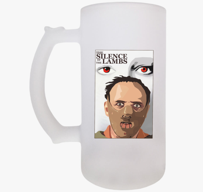 A bárányok hallgatnak - Silence of the lambs söröskorsó