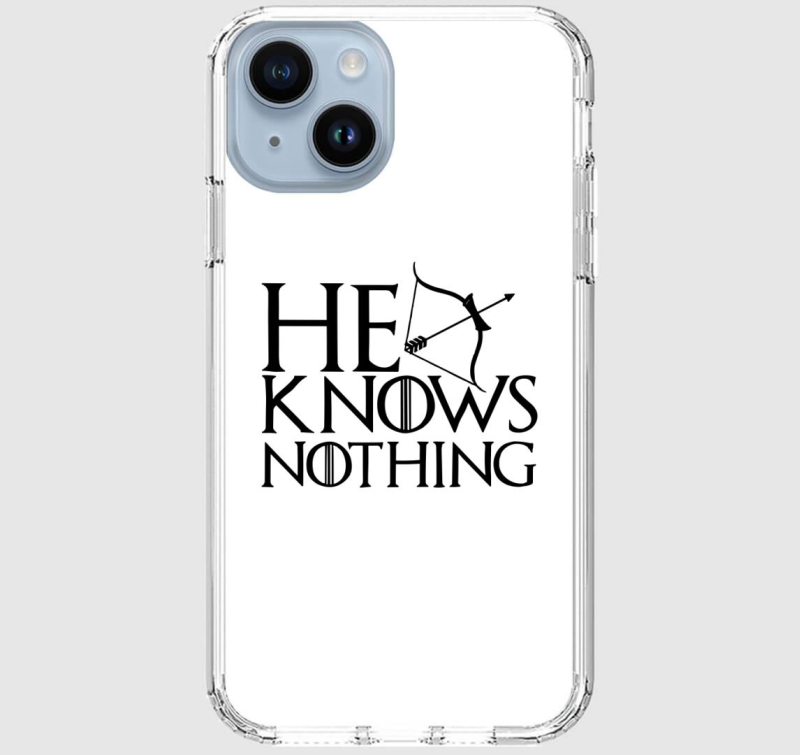 He knows nothing telefontok