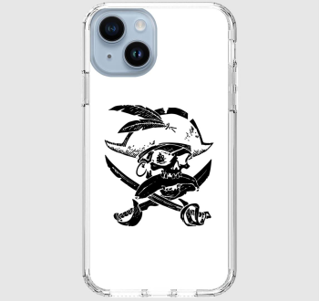 Pirate skull silhouette telefontok