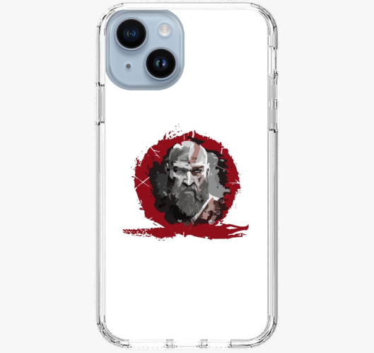 God of war kratos face telefon...