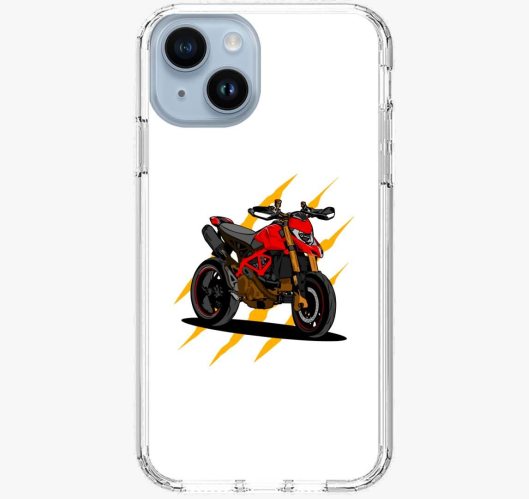 Vörös fekete motor telefontok...