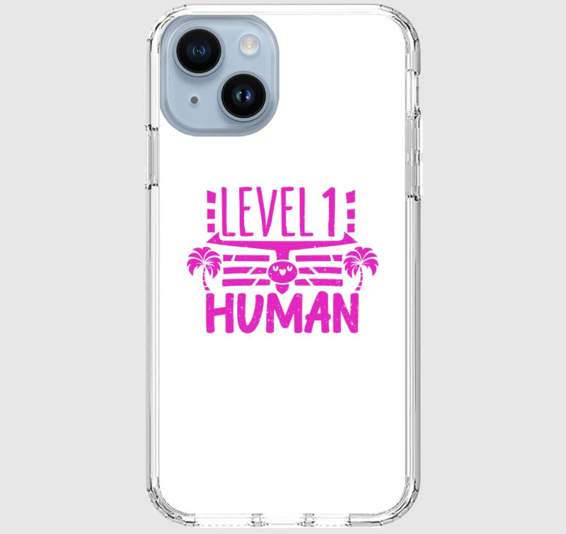 Level 1 Human pink telefontok
