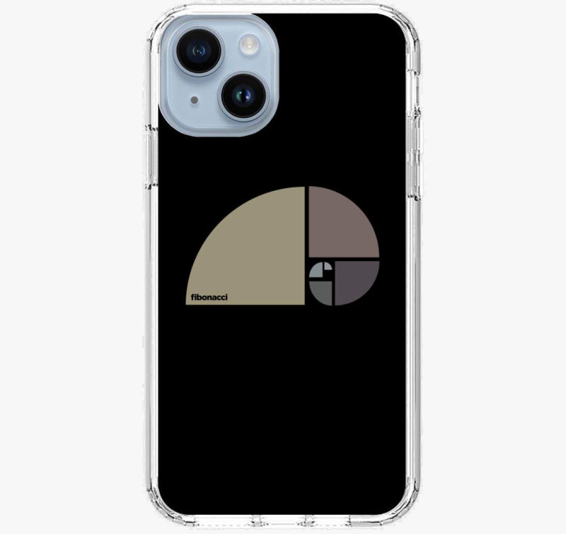 Fibonacci aranymetszés design telefontok