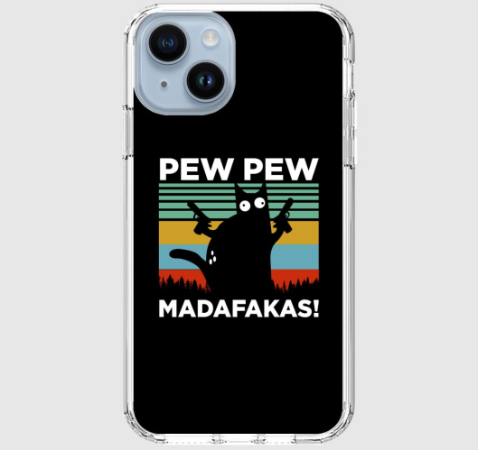 Macska Pew Pew vicces telefont...