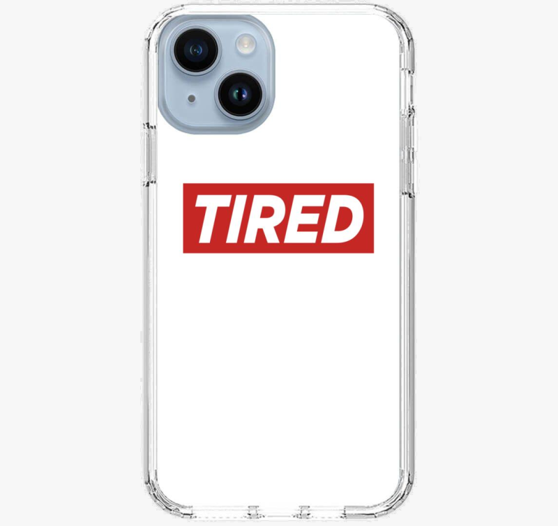 Tired Fáradt divat telefontok
