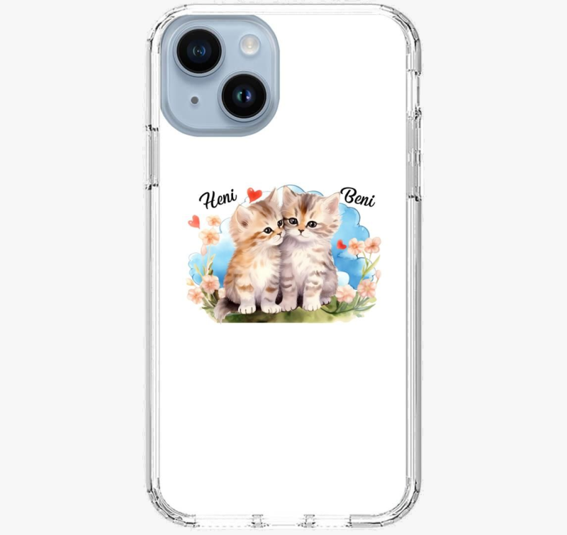 Összebújós szerelmes Cicák telefontok