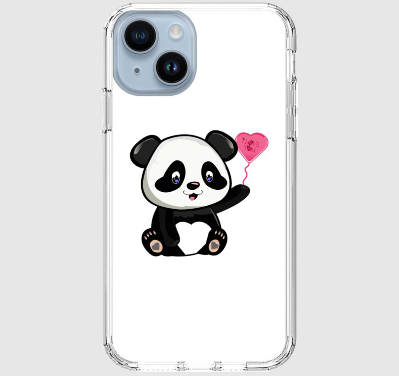 Panda sok szívvel telefontok