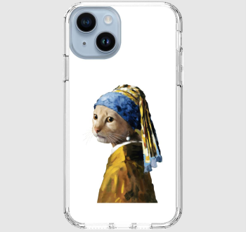 Cat with pearl earring telefontok