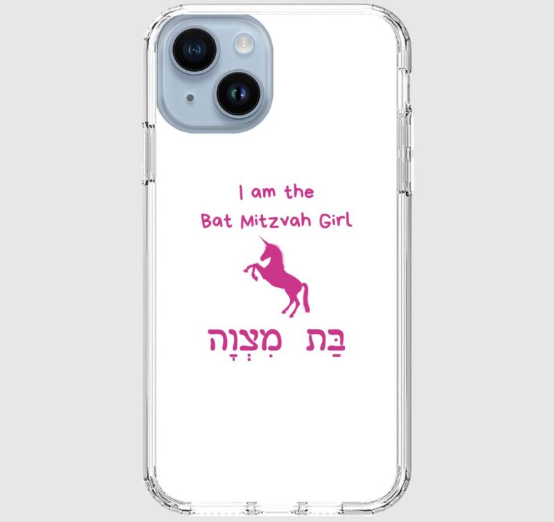 Bat Mitzvah girl unikornisos telefontok