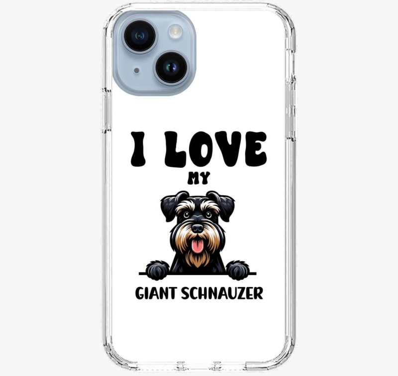 I love my giant schnauzer telefontok